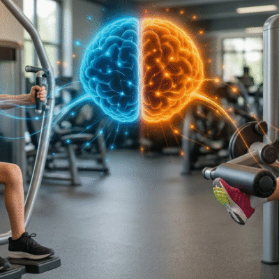 Unilaterálne cvičenie a hemisféry mozgu: základ efektívneho tréningu